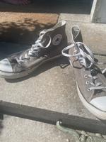 Getragen converse 44.5 grau Bayern - Landshut Vorschau