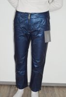 Sportalm Hose metallic blau Lack Gr.36 Sachsen - Dippoldiswalde Vorschau