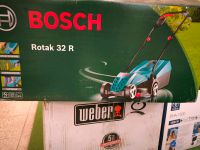 Bosch Elektro-Rasenmäher Rotak 32 R mit 31 l Fangkorb 1.200 W Mitte - Wedding Vorschau