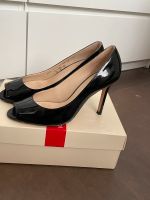 ‼️ Högl ❤️ High Heel Peeptoe schwarz Lack Top Zustand Gr. 40 Niedersachsen - Isernhagen Vorschau