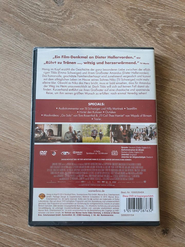 DVD "Honig im Kopf" original verpackt in Köln