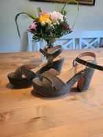 Plateau Pumps Khaki Hessen - Gelnhausen Vorschau