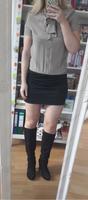 ♥️ Kookai Blusenkleid Seide Kleid Rock sexy Cocktail Party chic Niedersachsen - Loxstedt Vorschau
