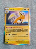 ⁹⁵⁹ Raichu holo selten Pokémonkarte Pokemon pikachu Niedersachsen - Uelzen Vorschau