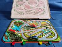 Blechspielzeug / Blechautobahn DDR /Ungarn Verkehrsspiel Bayern - Selb Vorschau