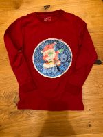 Next Weihnachten Xmas longsleeve Pullover rot Pailletten 134 Rheinland-Pfalz - Badem Vorschau