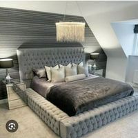 Chesterfield boxspringbett ( reserviert) Niedersachsen - Salzgitter Vorschau