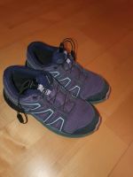 Salomonschuhe Speedcross wasserdicht Gr  31 lila Bayern - Arrach Vorschau