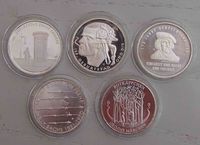 5 x 20 Euro Gedenkmünzen Deutschland 2016 in der Prägequalität St Nordrhein-Westfalen - Iserlohn Vorschau