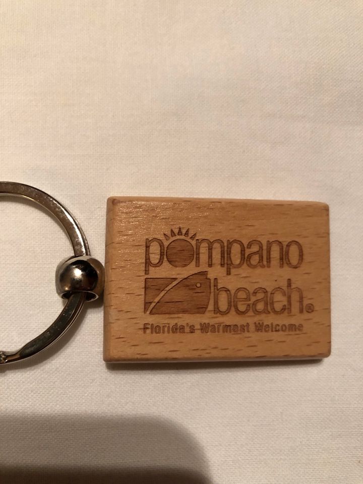 Keyring Schlüsselanhänger pompano beach Florida fisher familypier in Aachen