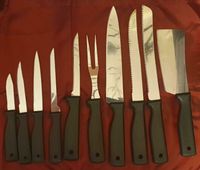 9 Messer Set mit 1 Fleischgabel Berlin - Lichtenberg Vorschau