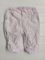 gefütterte Cordhose H&M Gr. 62 rosa Hessen - Schöneck Vorschau