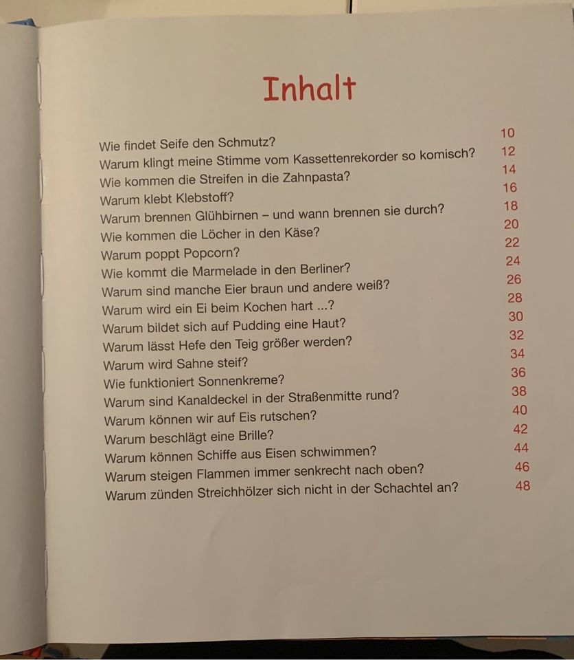 Kinderbuch erstaunliche Antworten auf Kinderfragen neu in Heidelberg