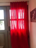 IKEA Übergardine rot verwendbar mit Schlaufe 300x 140  cm Rheinland-Pfalz - Urmitz Vorschau