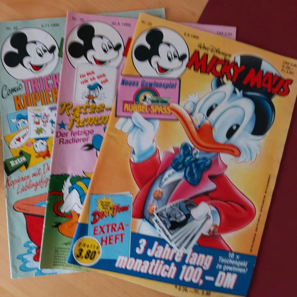 Micky Maus Hefte, Walt Disney, Comics in Osnabrück