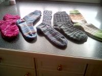 Socken, handgestrickt Rheinland-Pfalz - Mudenbach Vorschau