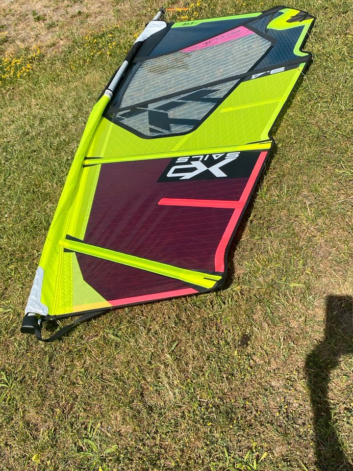 3,4 Segel EXOCETXO-Sails skull v6 Windsurfsegel in Darmstadt