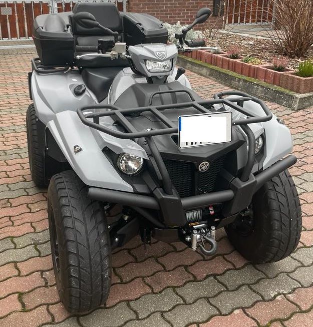 ATV QUAD Yamaha 700 Kodiak - Offene Zulassung - AHK - 8x Reifen in Sonnewalde