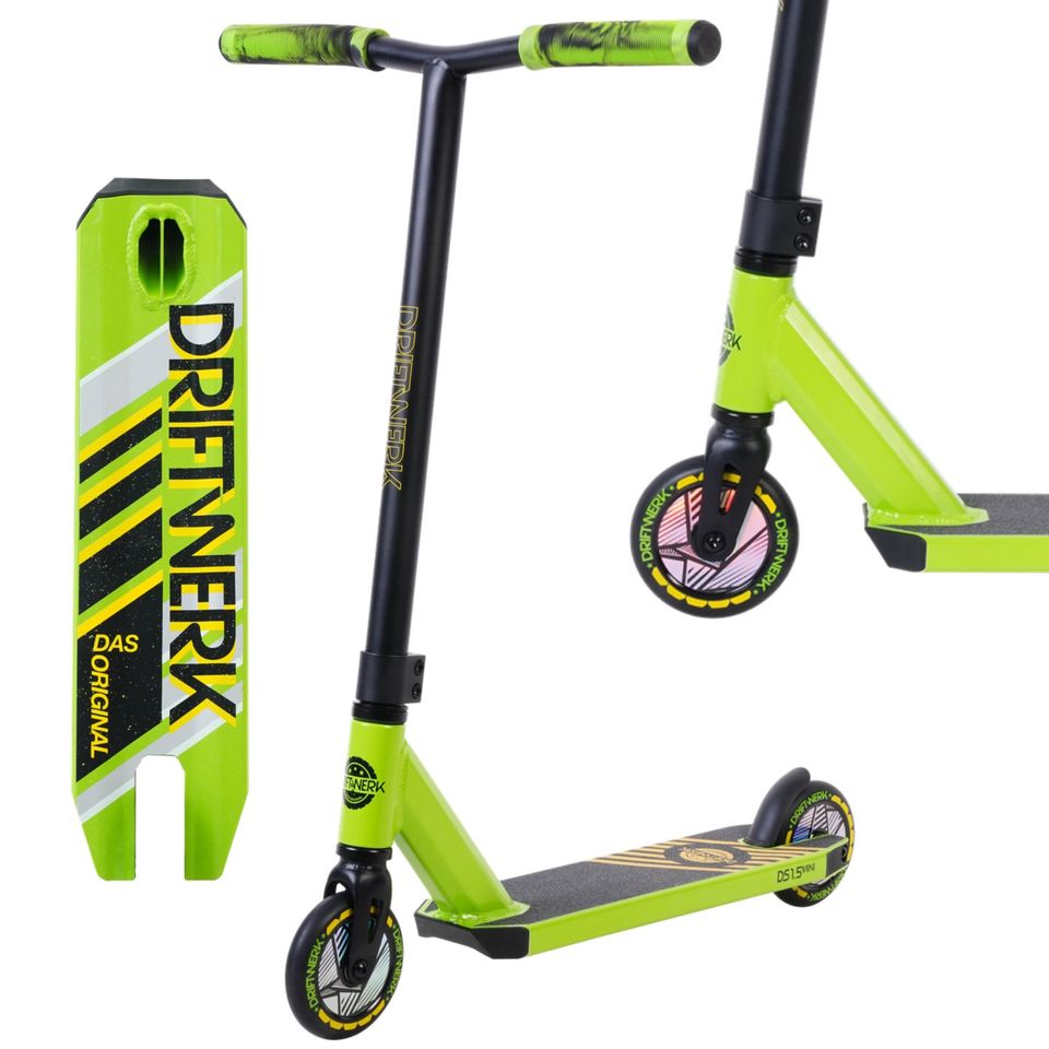 Driftwerk Freestyle Stunt Scooter DS1.5 Mini Green, Neu, 79€* in Emmerting