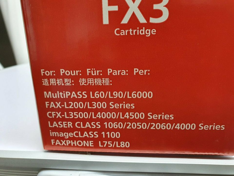 Canon FX-3 schwarz Toner für Fax in Offenberg