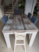 Schöner Vintige Tisch mit 6 Stühlen zu verkaufen Brandenburg - Falkensee Vorschau