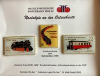 Sammler Pin Set Bäderbahn Molli Sonderausgabe Bahnjubiläum OVP Niedersachsen - Sassenburg Vorschau