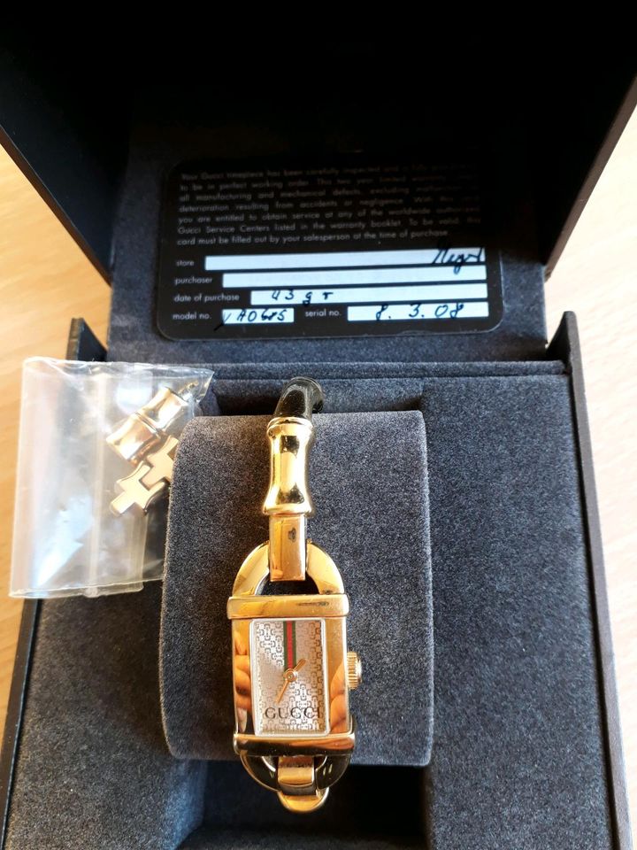 Uhr Gucci "Bamboo/Bambus", goldenes Spangenarmband in Bayern - Fürth | eBay  Kleinanzeigen ist jetzt Kleinanzeigen