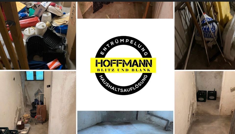 ✅Haushaltsauflösung Entrümpelung Hoffmann Blitz&Blank Ratingen ✅ in Ratingen