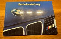 Betriebsanleitung BMW M5 E34 Frankfurt am Main - Westend Vorschau