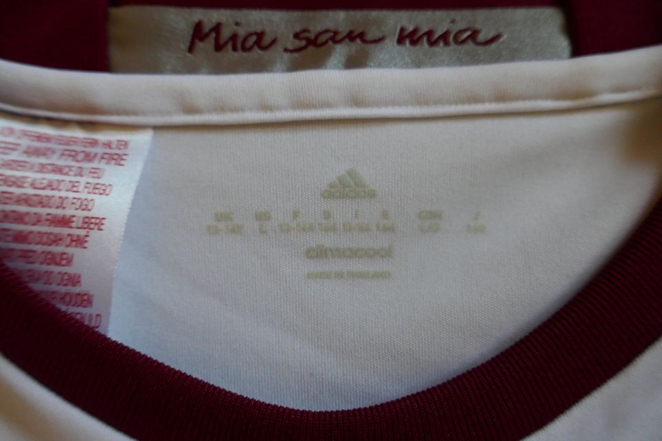 adidas FC Bayern München Trikot T-Shirt Gr. 164 kaum getragen in Uebigau-Wahrenbrueck