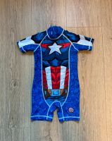 Next UV Anzug Sonnenschutz Badeanzug Captain America Gr 2 3 98 Nordrhein-Westfalen - Soest Vorschau