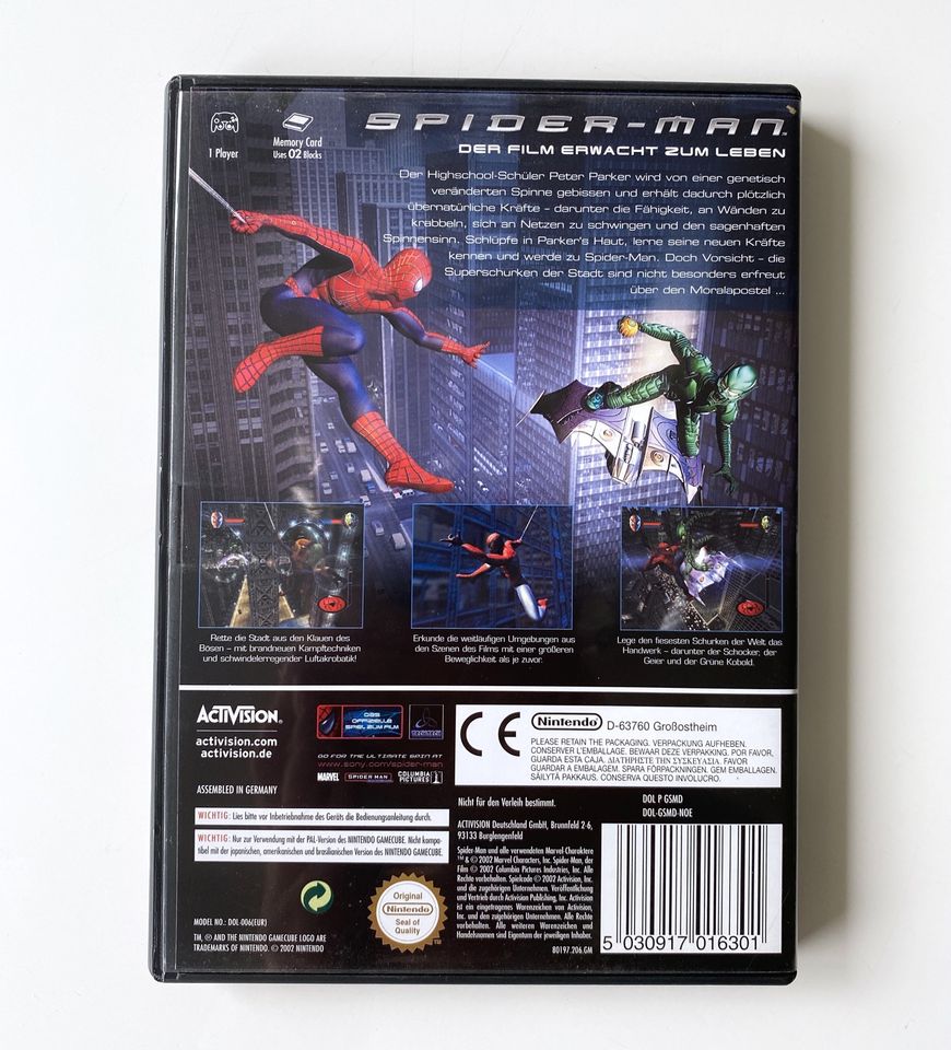 Spider-Man | Nintendo Gamecube | PAL | 2002 | komplett | SAMMLER in Bochum