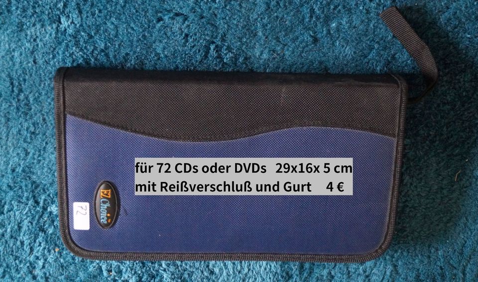 CD oder DVD Taschen - Aufbewahrungsbehälter- Case - Hama - OKANO in Zwiesel