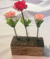 Holz Reagenzglas Blumen Deko Saarland - Kirkel Vorschau