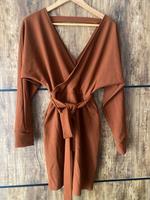 Damen strickkleid langarm Kleid braun Gr. S Bayern - Ergolding Vorschau