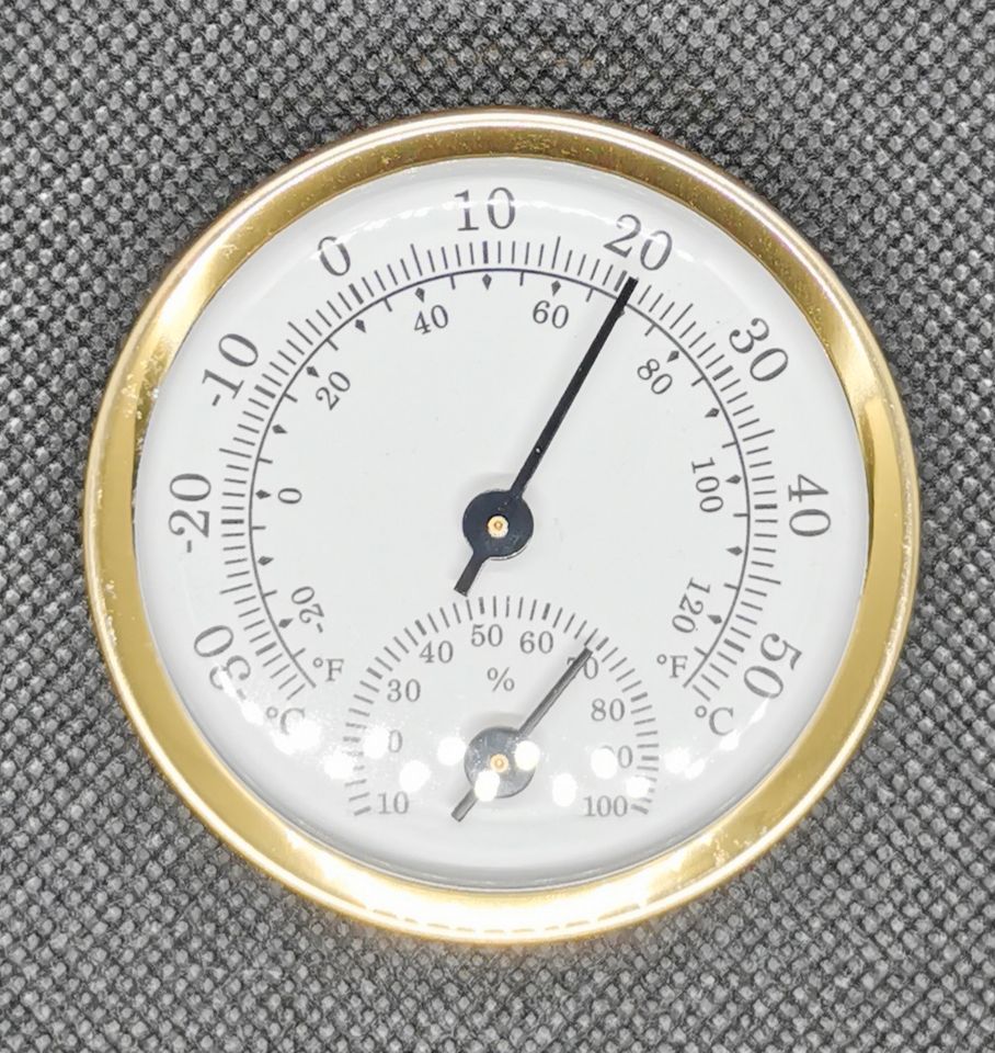 Thermometer Hygrometer analog / 5,00€* in Eisenhüttenstadt