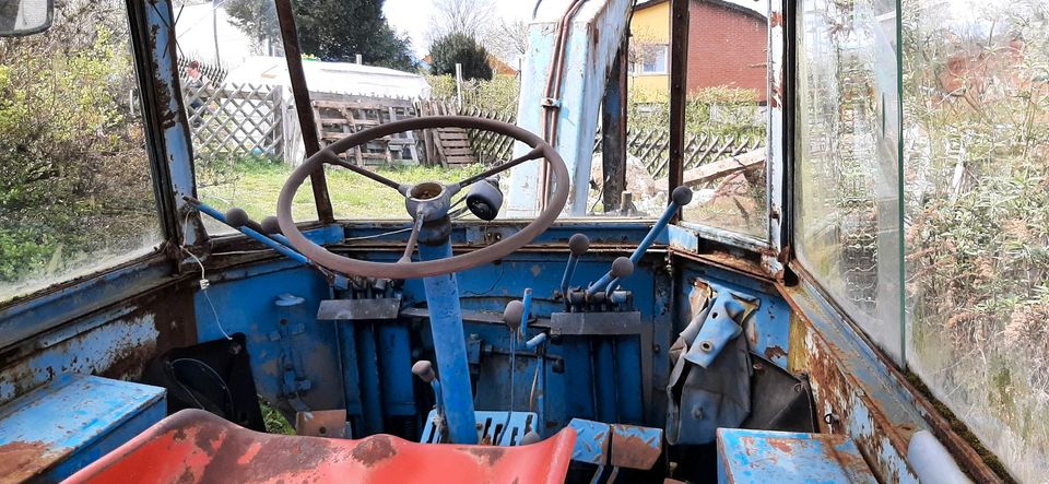 IFA T 157 / 2 Fortschritt Oldtimer Bagger Kran in Heiligenstadt