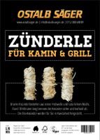 Anzünder BIO "Zünderle" für Brennholz Kamin und Grill 1,5kg Baden-Württemberg - Wernau Vorschau