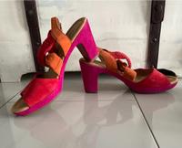 Gabor echt Leber High Heels Gr. 5 Hessen - Groß-Rohrheim Vorschau