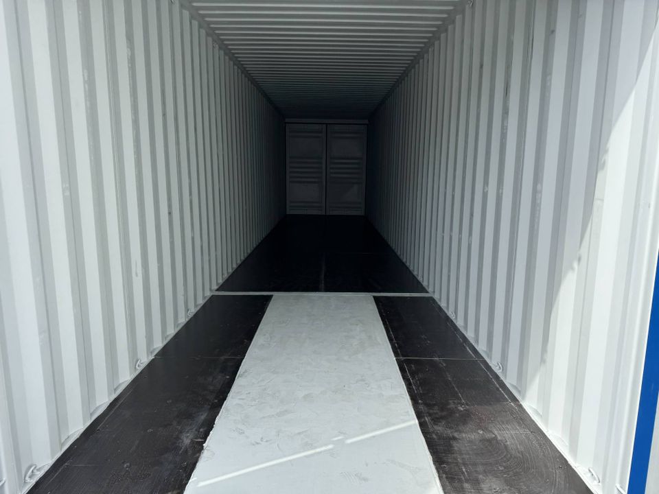 40’ Fuss HC DOUBLE DOOR TUNNEL 2024 / Lagercontainer Seecontainer Materialcontainer RAL 5010 in Hamburg