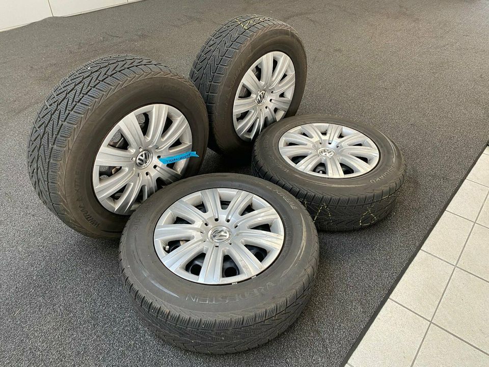 4x Winterkompletträder 16" Tiguan Stahl 215/65 R16 98 H Nr.: 2128 in Raesfeld