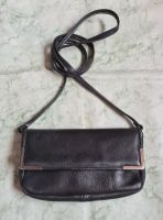 Mini-Handtasche aus echtem Leder (anthrazit) Friedrichshain-Kreuzberg - Friedrichshain Vorschau