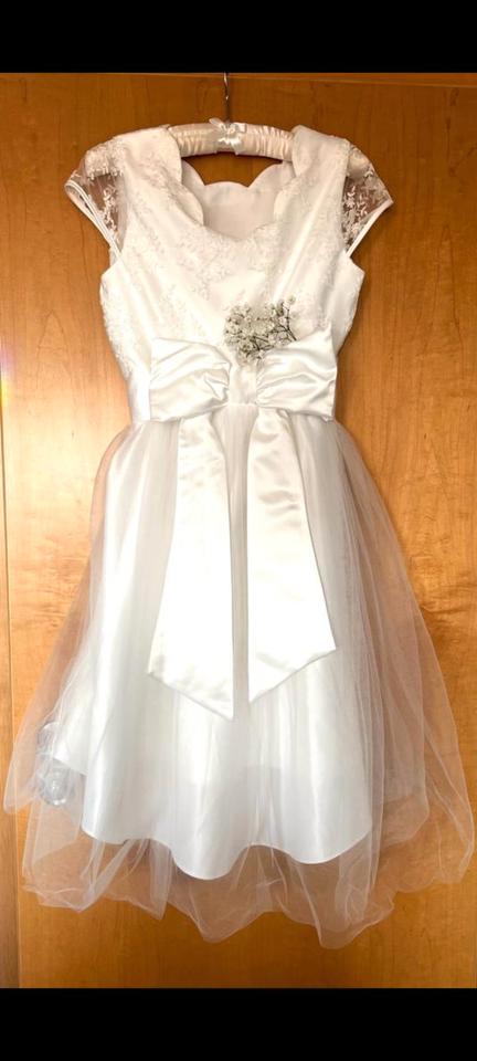Kommunionkleid, Kleid für Hochzeit, Blumenmädchenkleid - Gr. 164 in Sandberg