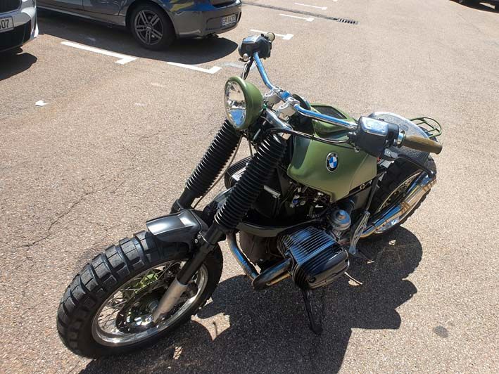 BMW R1150 GS military bobber, Custom Einzelstück in Göppingen