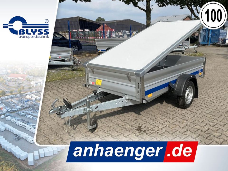 NEU PKW Anhänger Blyss 256x131x33cm Anhänger 1300kg zGG in Seesen