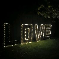 XXL Love Buchstaben Leuchtbuchstaben Loveletter Hochzeitsdeko Bielefeld - Bielefeld (Innenstadt) Vorschau