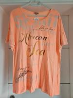 Soccx Shirt *NEU m.Etikett* apricot Gold mit Print Gr.L Hessen - Leun Vorschau