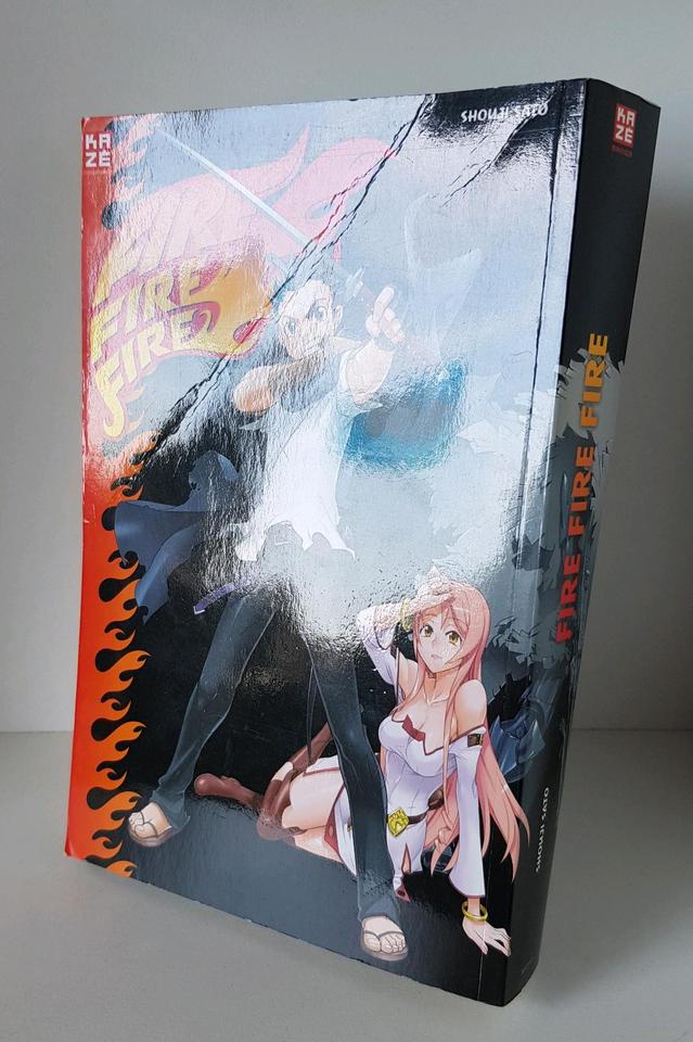 Fire Fire Fire Manga Buch Shouji Sato Comic Lektüre Kawaii in Hamburg