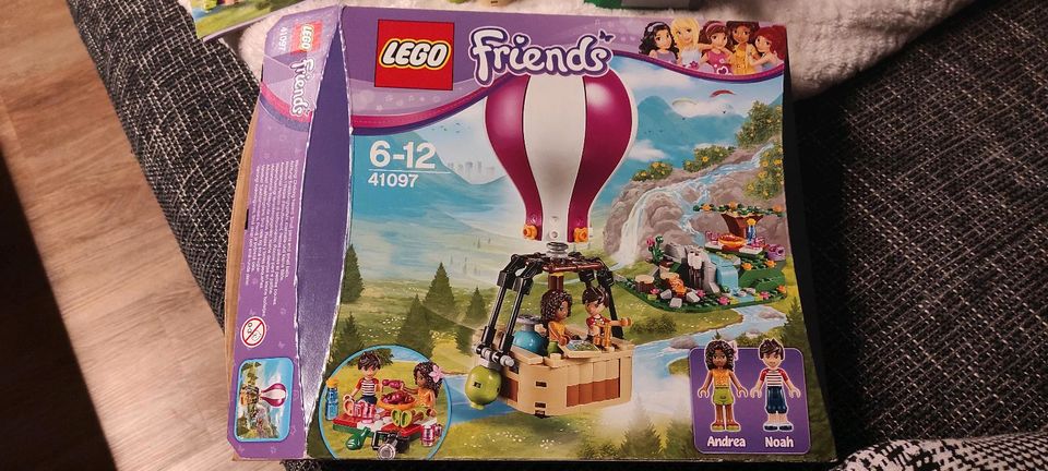 Lego Friends 41097 Heartlake Heißluftballon mit OVP und Anleitung in Erlabrunn