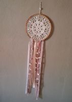 Großer Traumfänger weiß rosa Dreamcatcher Tribal Boho Home Dekor Bayern - Weidenberg Vorschau